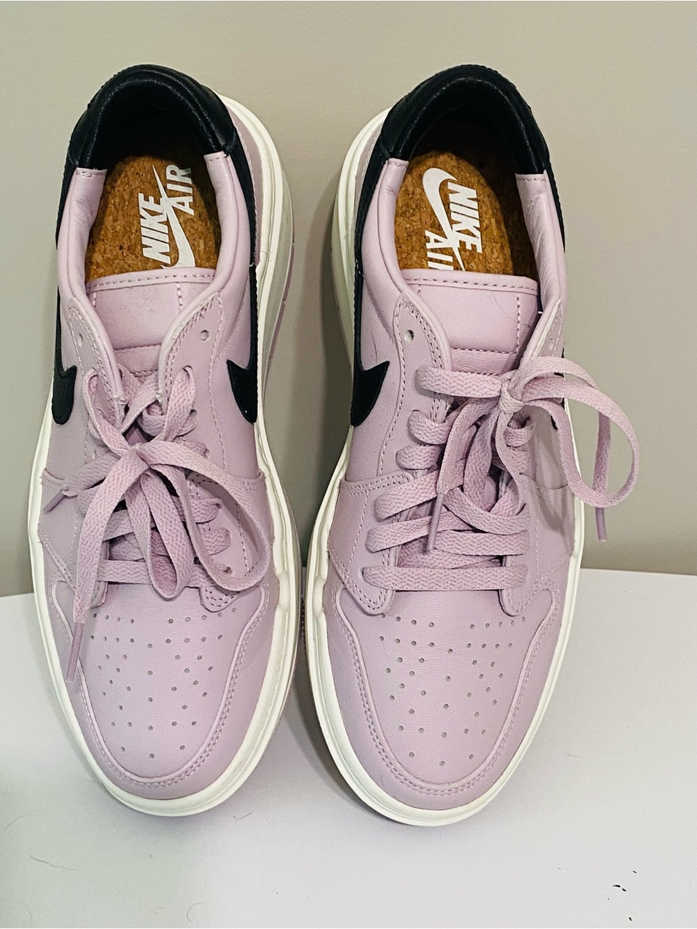 Nike Air Jordan 1 Elevate Low Iced Lilac platform Sneakers-women’s 9 DH7004-501